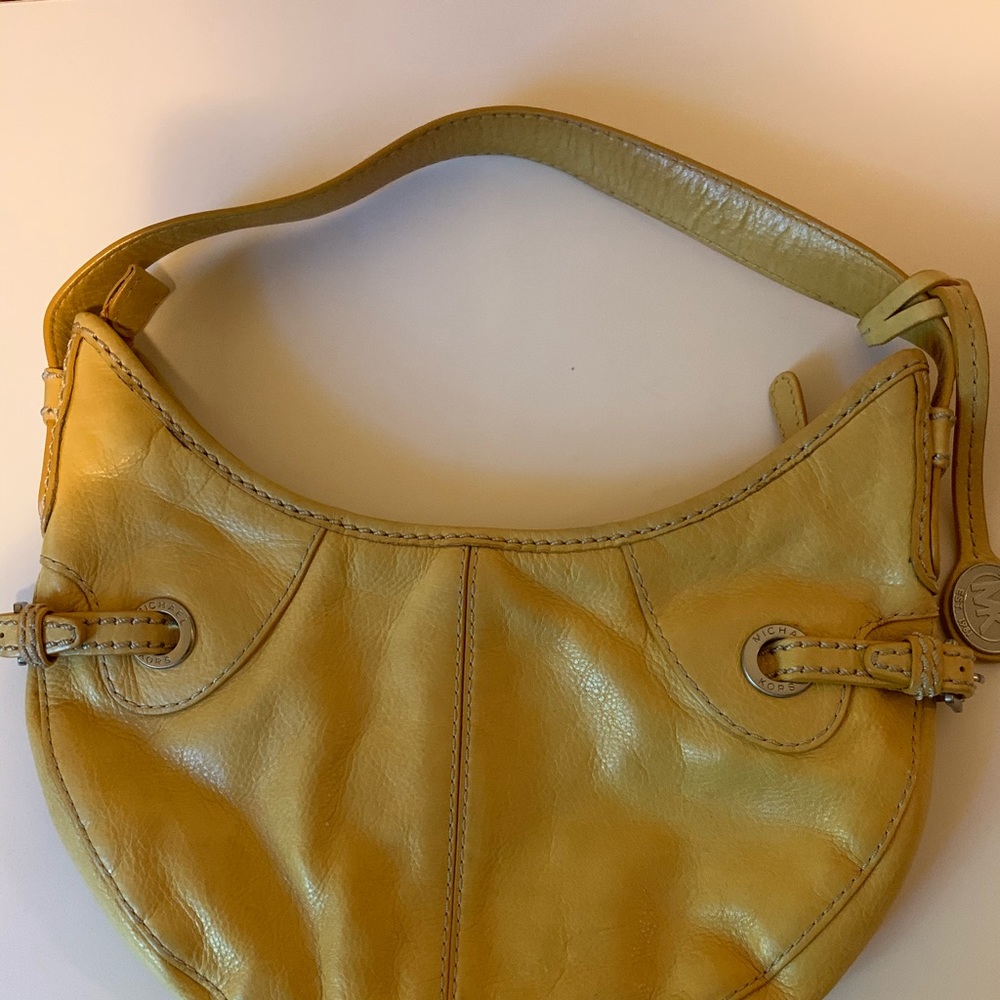 Michael Kors shoulder bag, handbag ,purse ,gold
